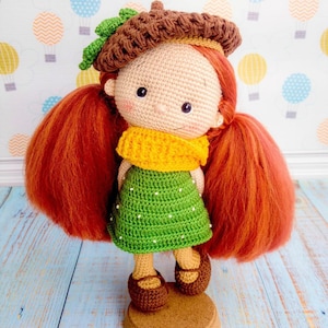 Amigurumi Mimi Doll Pattern, Crochet Doll Pattern, Crochet Patterns, Crochet Plushie Pattern, Crochet Patterns Amigurumi, Amigurumi Pattern