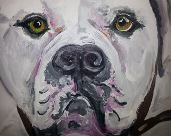 Poszewka na poduszkę z portretem psa (Ręcznie malowana na podstawie Twojego zdjęcia)