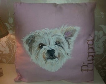 Spersonalizowane pies portret Poduszka - z Twojego Zdjęcia!