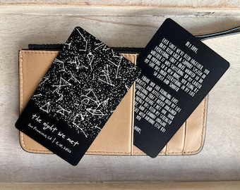 Custom Iron 6th Anniversary Star Map Constellation Gift for Husband By Date