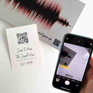 10 Year Tin Anniversary Gift for Husband Wedding Song Sound Wave Art image 6