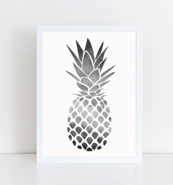 Summer Print Beach Decor Black And White Prints Etsy