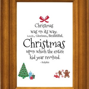 Christmas Poster Christmas Quotes Print Art 5 Pack Instant Download Printable Christmas Gift Wall Art Christmas Fun Set image 2