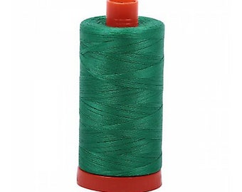 Aurifil Mako Cotton Thread Emerald 2865 50Wt 1422Yd