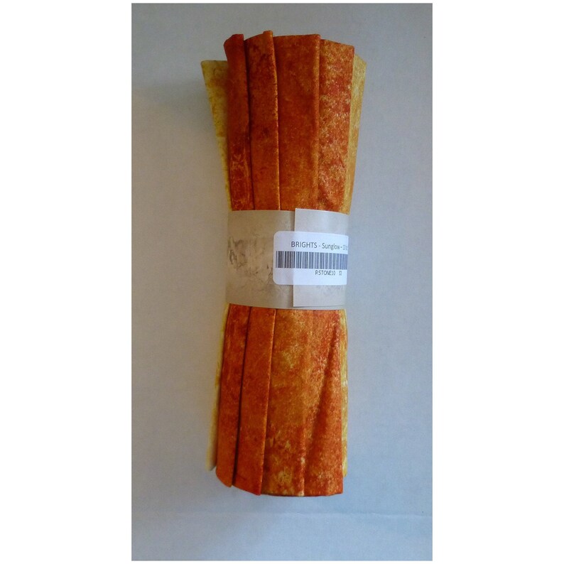 Stonehenge Gradations ~sunglow Brights Rstone10-53~fat Quarter Roll Northcott~10 Fat Qtrs