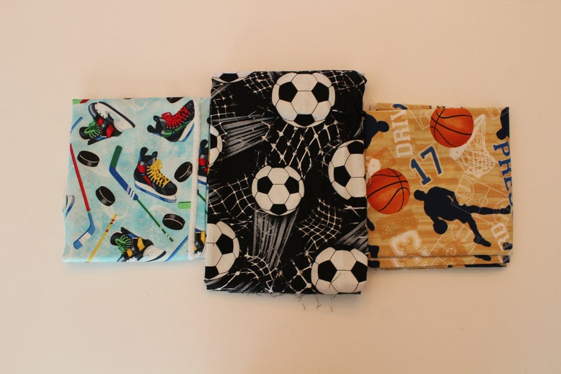 Sports Cotton Fabric Bundle,Last of the Best~2 Yds 4 inches
