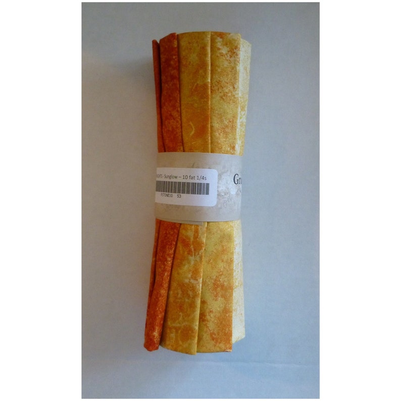 Stonehenge Gradations ~sunglow Brights Rstone10-53~fat Quarter Roll Northcott~10 Fat Qtrs