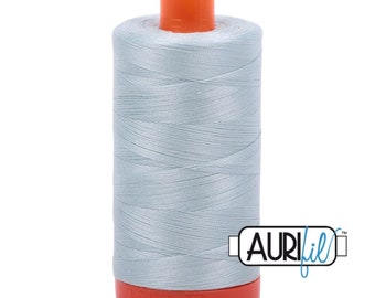 Aurifil Mako Cotton Thread Grey Blue 5007 50Wt 1422 Yd