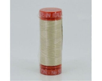 Aurifil 2310 Light Beige Cotton Thread  Quilt Sewing 50 Wt Mako 220 Yds
