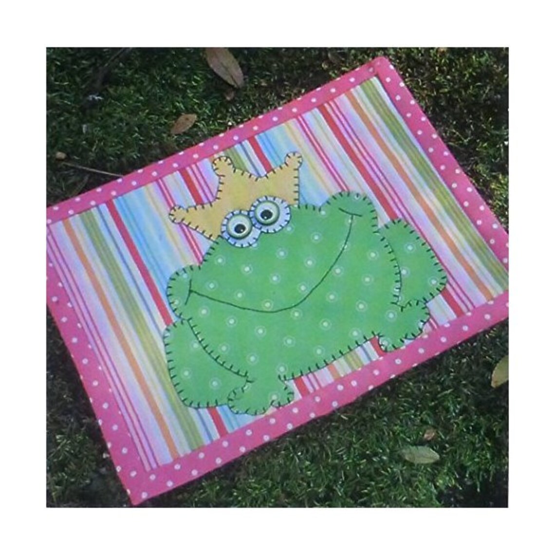 Prince Charming Mug Rug Precut Applique Kit Sewing Kit Etsy