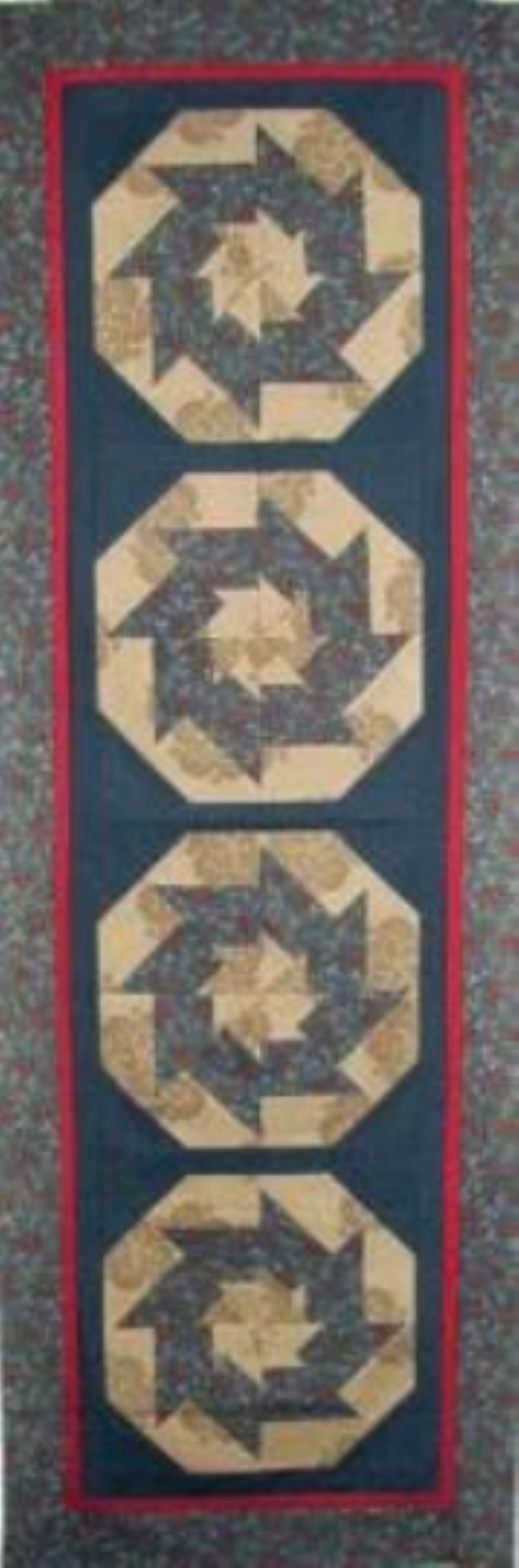 Pinwheels on the Run Table Runner Pattern by Marlous Designs Two Sizes ...