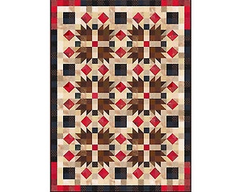 Ruby Bears Quilt Pattern, 4 sizes -Quilt Woman