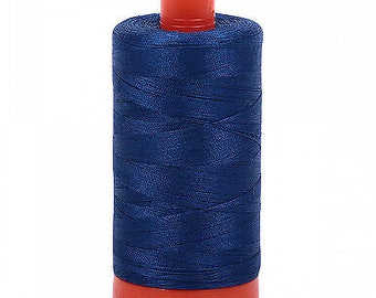 Aurifil Mako Cotton Thread Delft Blue 2780 1422Yd 50wt
