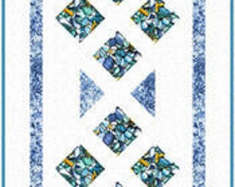 Outside the Box Table Runner Pattern 54" x18" by Phoebe Moon Designs