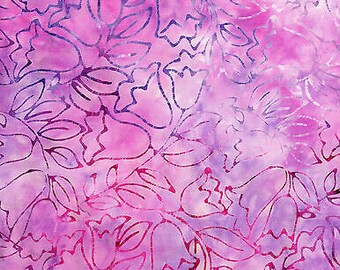 Jinny Beyer Malam Batik 2980-005 IV Coral Bells-Pink Cotton by RJR