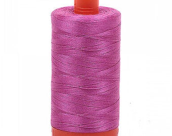 Aurifil Mako Cotton Thread Light Magenta 2588 50wt 1422yd