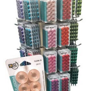 Quilters Select 0800 White Prewound Bobbins for Class 15 Sewing Machines