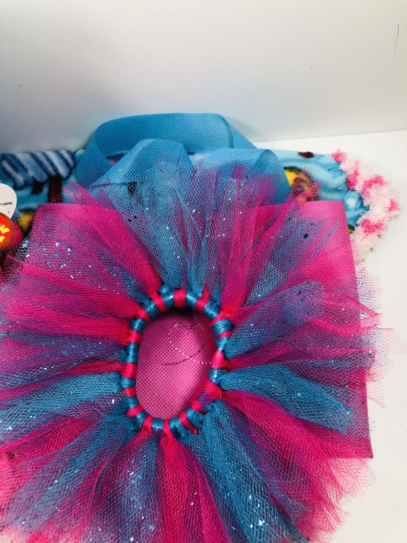 Stitches Unicorn Beanie Boo Removable Collar Crochet Edge Etsy