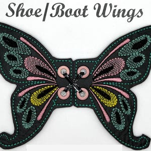 Butterfly Wings For Shoes, Boots, Skates And More, #3