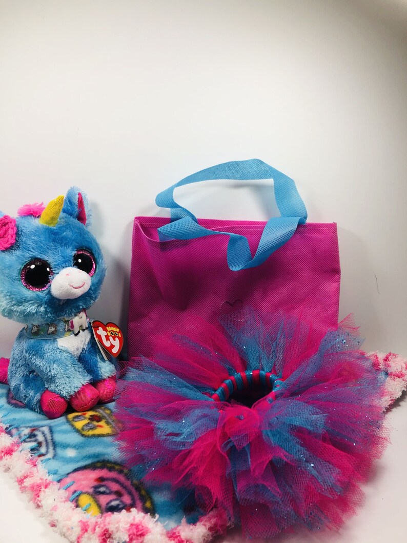 Stitches Unicorn Beanie Boo Removable Collar Crochet Edge Etsy