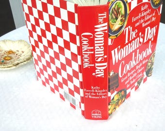 COOKBOOK  Women's Day Cookbook Vintage Collectible American Cookbook Hardcover USA. Over 700 practical economical, easy to prepare recipes.