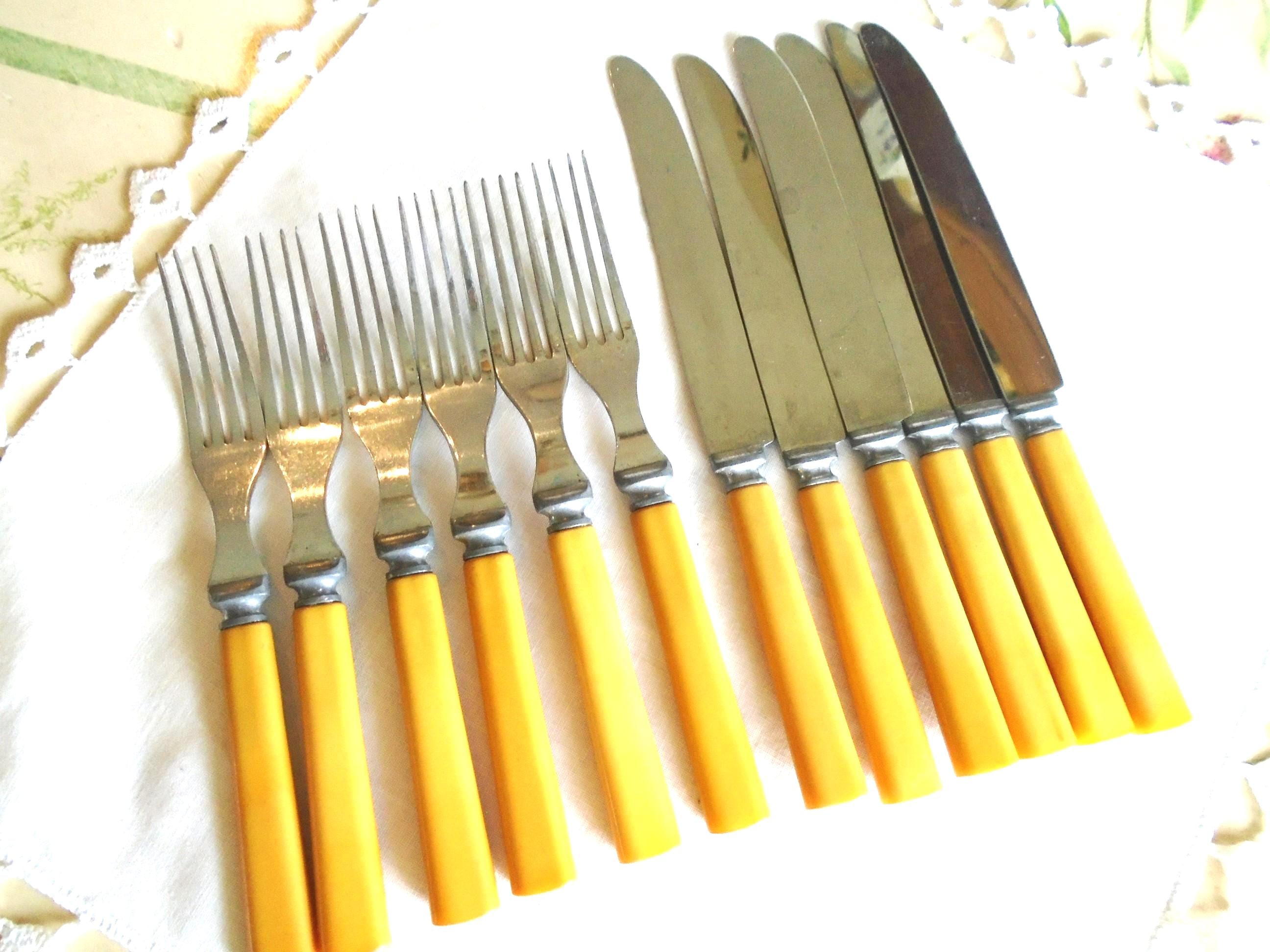 Vintage flatware set 12 - Etsy 日本