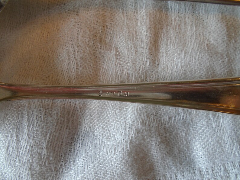 W. R. Keystone Silverplate Silverware. Maltese Cross Symbol Etsy