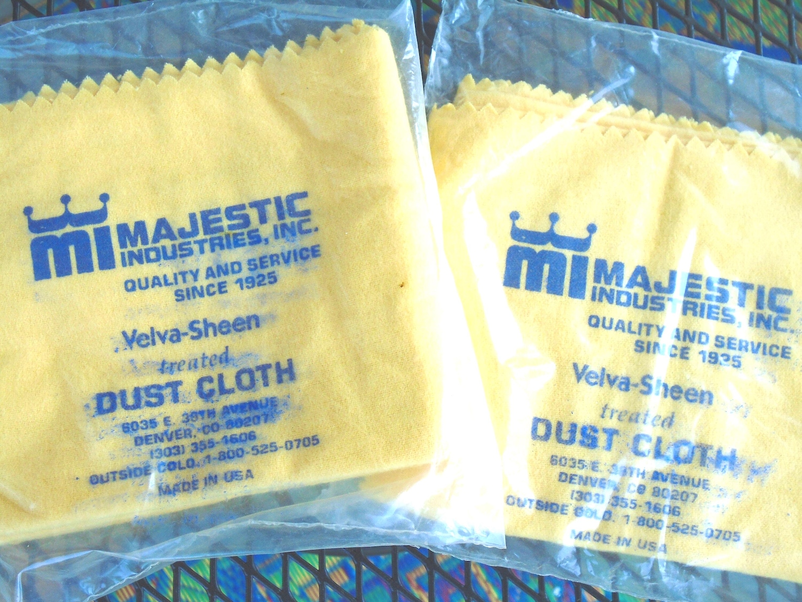 Treated Dust Cloth, 2 Cloths by Majestic Industries, 22
