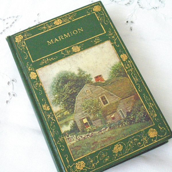 MARMION, par sir WALTER SCOTT, publié par Henry Altemus, vers 1900. A Tale of Flodden Field. En six chants. Illustré.