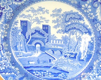 The Spode Blue Room Collection 'greek' Dinner Plate, 10.25
