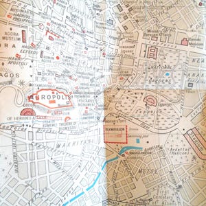Hachette Guide to Greece, First Edition, Maps & Plans image 4