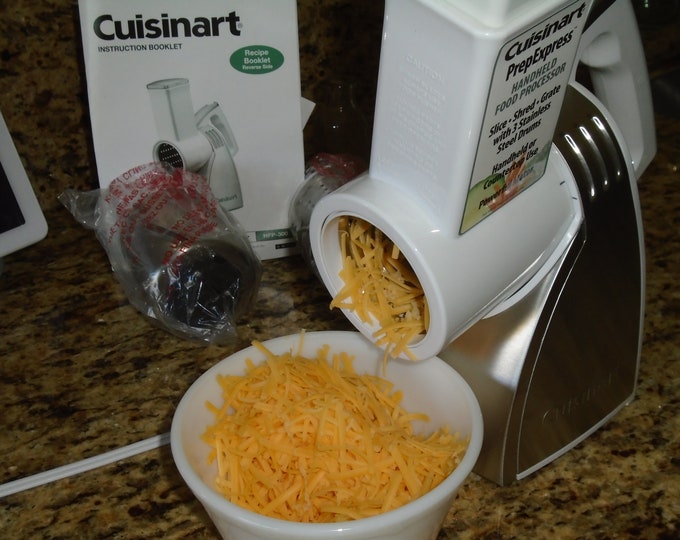 Cuisinart Prep Express, Handheld Food Processor HFP300. Recipe Booklet