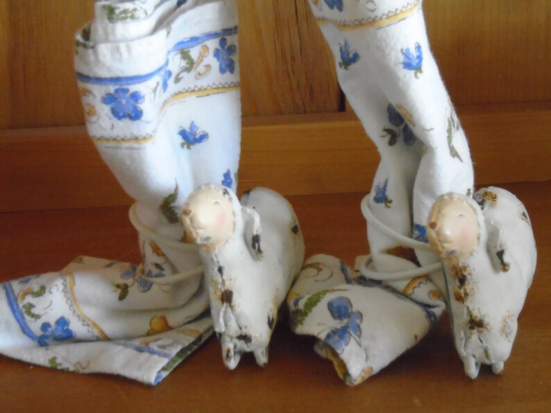 Lamb Napkin Rings Rustic Shabby Chic White Lambs. Metal Etsy