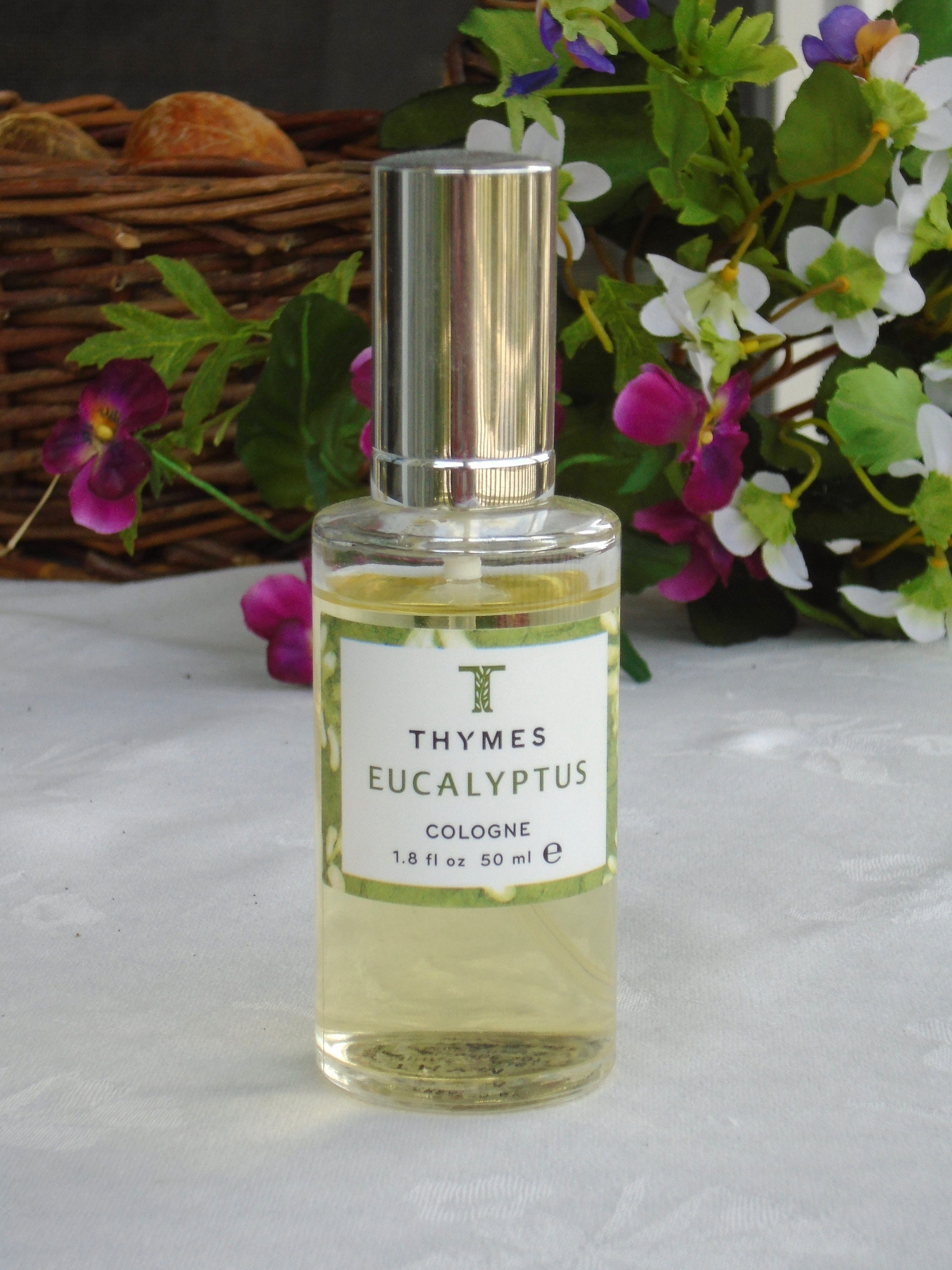 Thymes Eucalyptus Cologne. Invigorating Eucalyptus Oil. Crisp