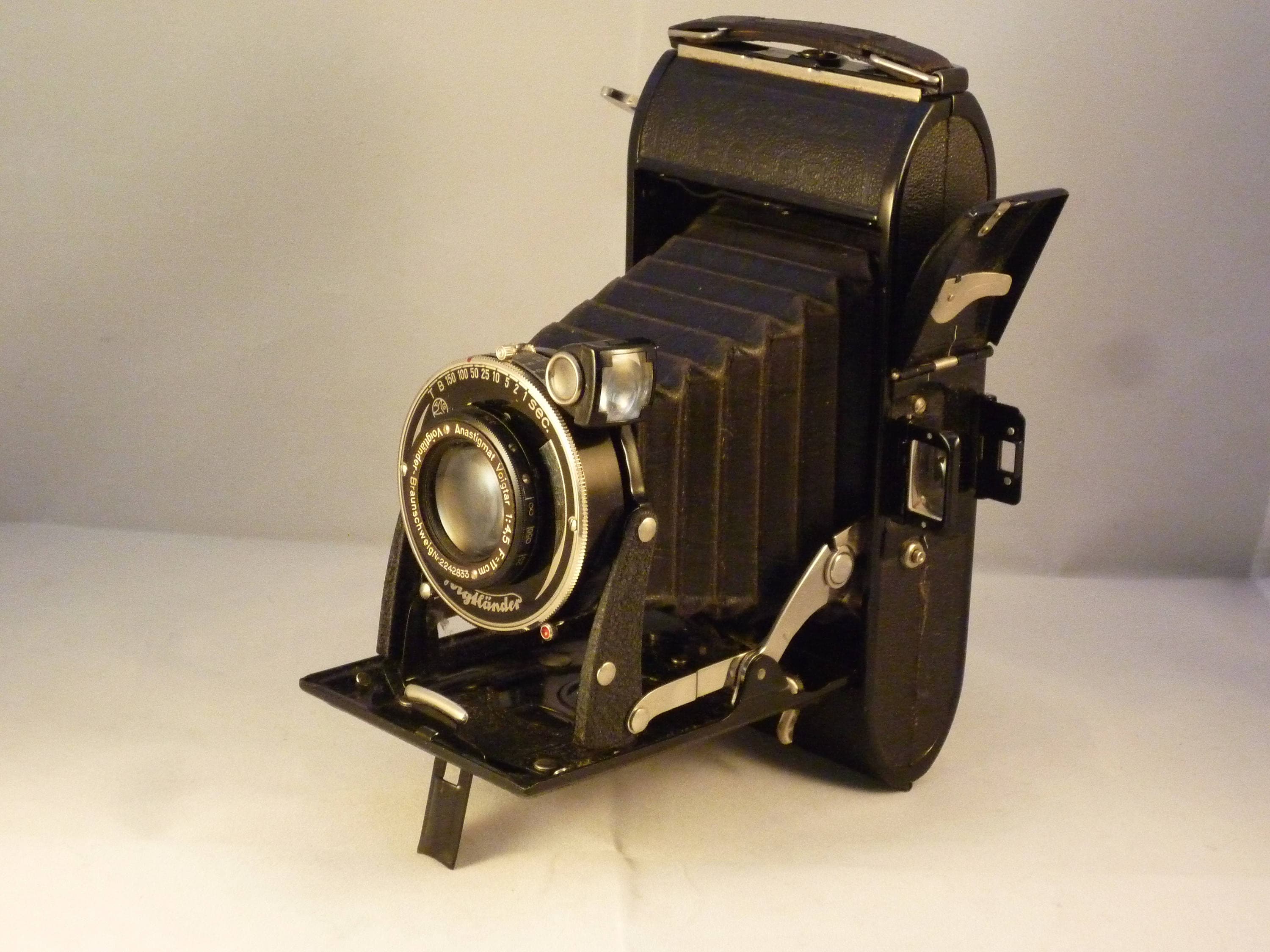 Voigtlander　jupiter Voigtar Arastgmatカメラ Voigtländer Braunschweig Anastigmat Voigtar 11cm f/4.5 on