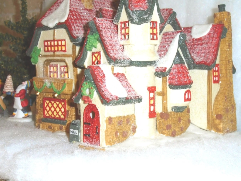 SANTA'S WORKSHOP, North Pole Series. Dept 56 Christmas Village House ...