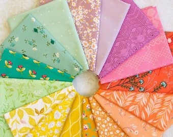 16 Fat Quarter Bundle - AGF Sewcialite - Wildflower Hill Curated by Christina West @kindredquiltco