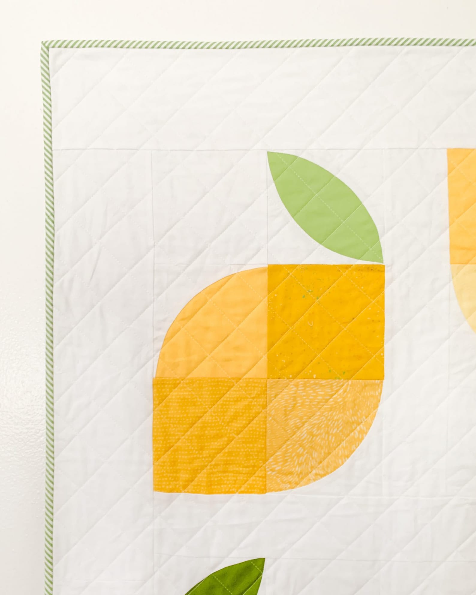 Memis Lemons Quilt Pattern by Fran of Cotton and Joy Paper Etsy