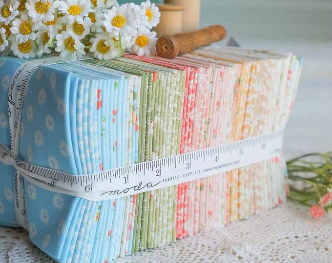 40 Fat Quarter Bundle - Cottage Charm by My Sew Quilty Life - Moda ...