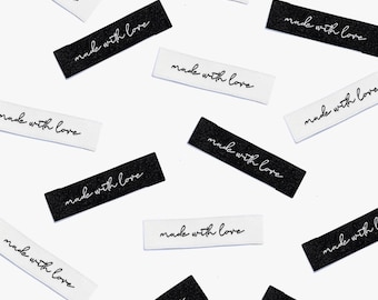 Kylie and The Machine - Made With Love Woven Sewing Labels