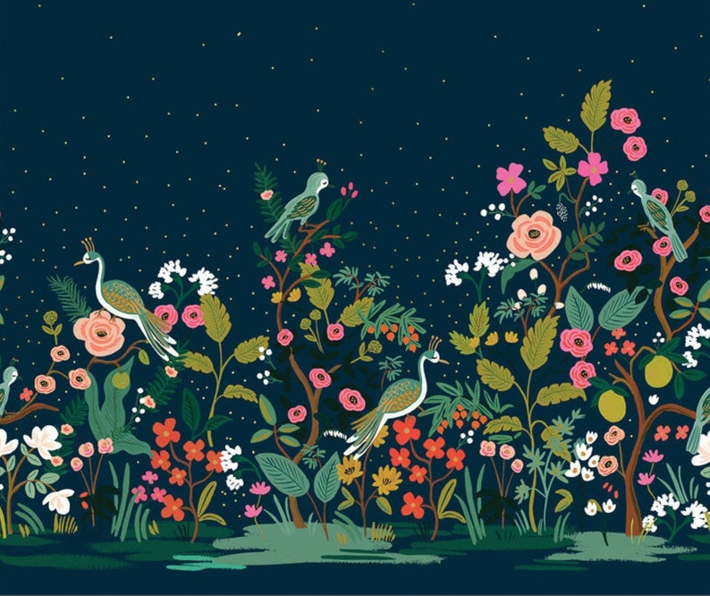 1/2 Yard Rifle Paper Co Fabric English Garden Growing Etsy