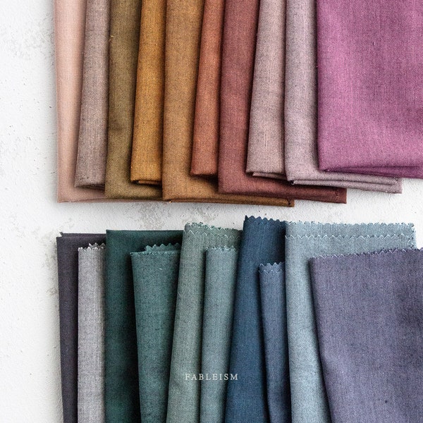 20 Fat Quarter Bundles | Nocturne | Everyday Chambray | ECW-NOC-FQ-20