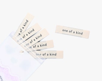 Kylie and The Machine - One Of A Kind Woven Sewing Labels
