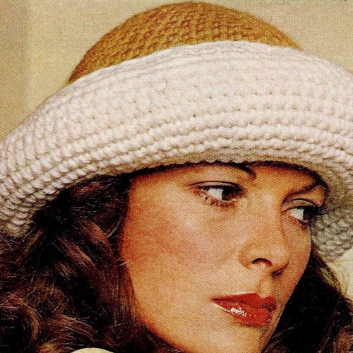 Crocheted Hats Digital Download Vintage Crochet Pattern - Etsy