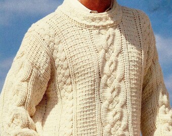 Fisherman Sweater - Etsy