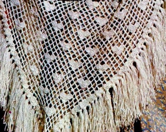 Heart Shawl Pattern Etsy