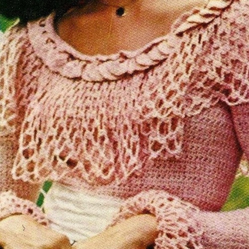 LACY Jackets Crochet Patterns 3 Styles Lacy EDWARDIAN Jackets Dressing Jacket FRILLY Ruffles Lacy Borders Bell Sleeves