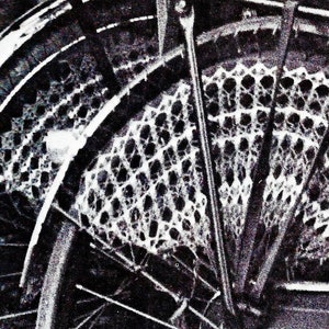 Crocheted Bicycle Spoke Guard and Seat Cover Patterns Digital Download Vintage Crochet Patterns