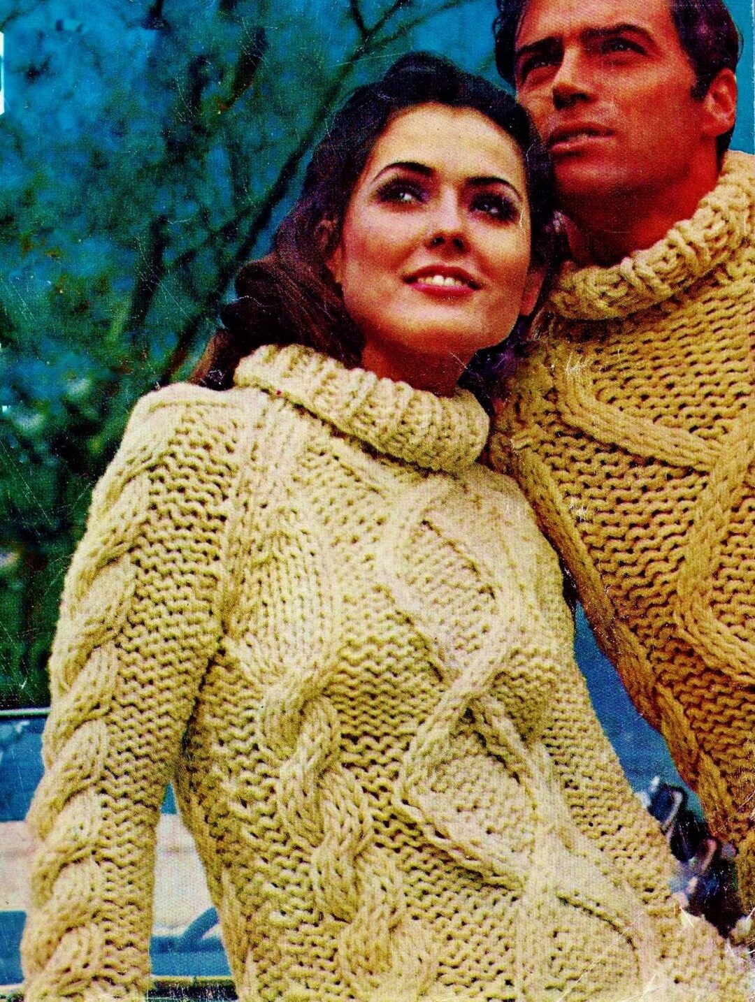 Feminine Crew Neck Drop Shoulder Fisherman Cable Knit Sweater Dress