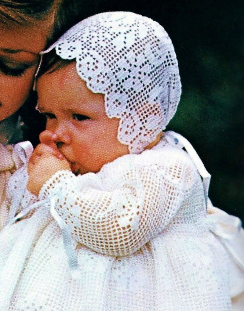 Crocheted Christening Gown With Digital Download Etsy Australia